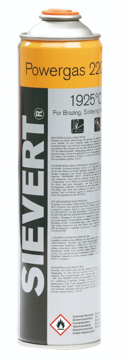 Miniatuur van Sievert gaspatroon powergas EU (7/16") 1925 graden - 600ml (220483)