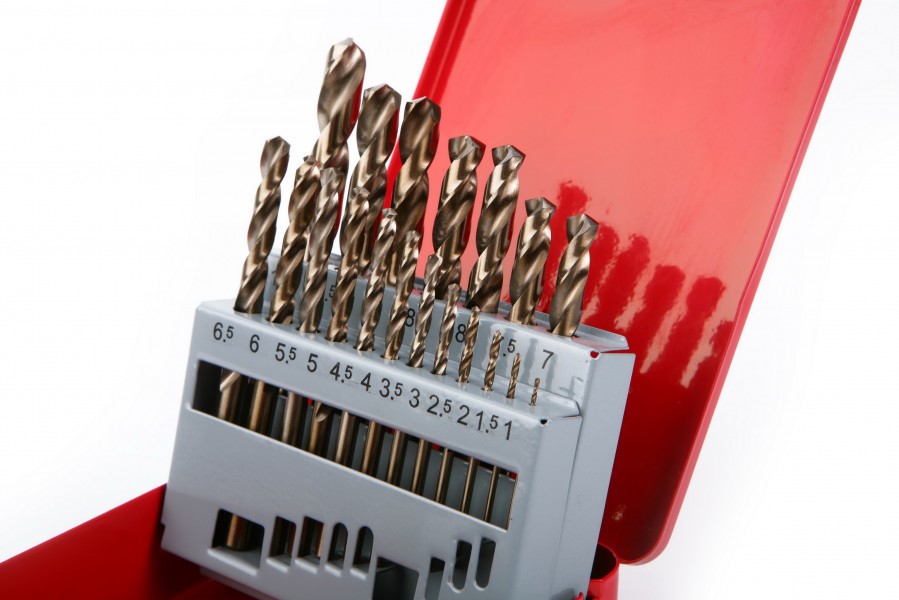 Miniatuur van HBM metaalborenset HSS-5% cobalt (RVS) 1-10mm 20-delig (00315)