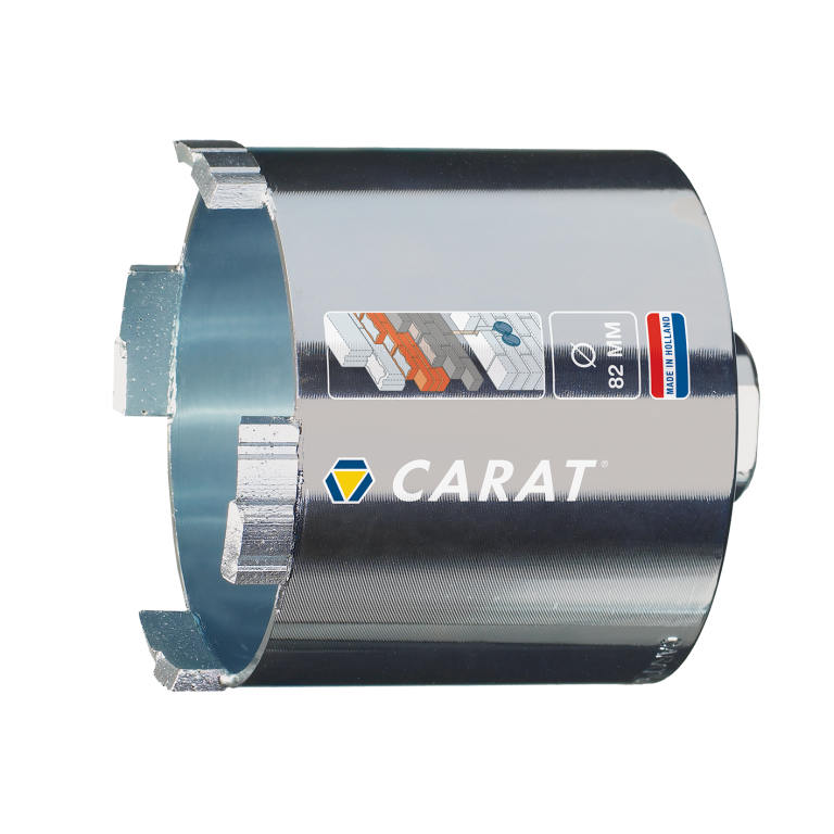 Miniatuur van Carat diamantdozenboor Premium 82mm aansluiting M16 DUSTEC compatibel (HTS082604P)