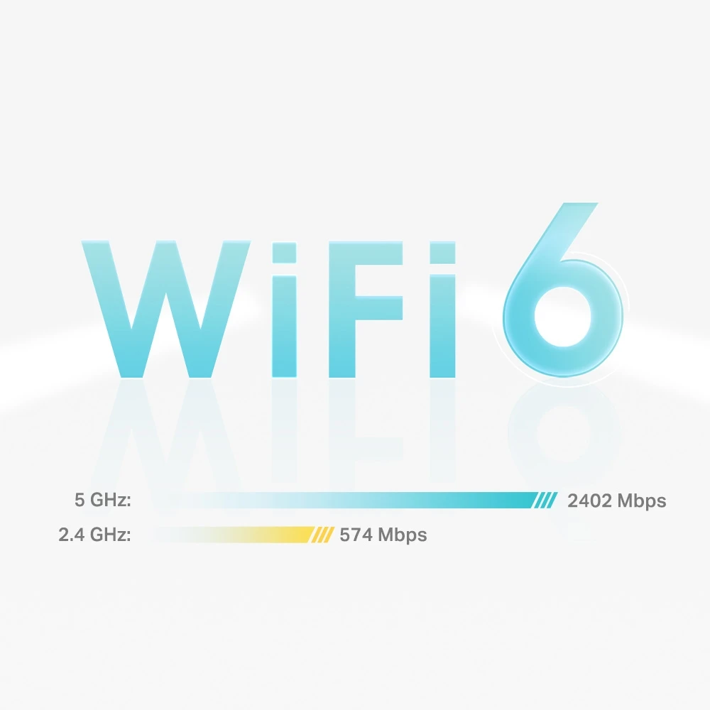 Miniatuur van TP-LINK mesh WiFi router 574 Mbps op 2,4GHz + 2402Mbps op 5GHz-band (Deco X50 1-Pack)