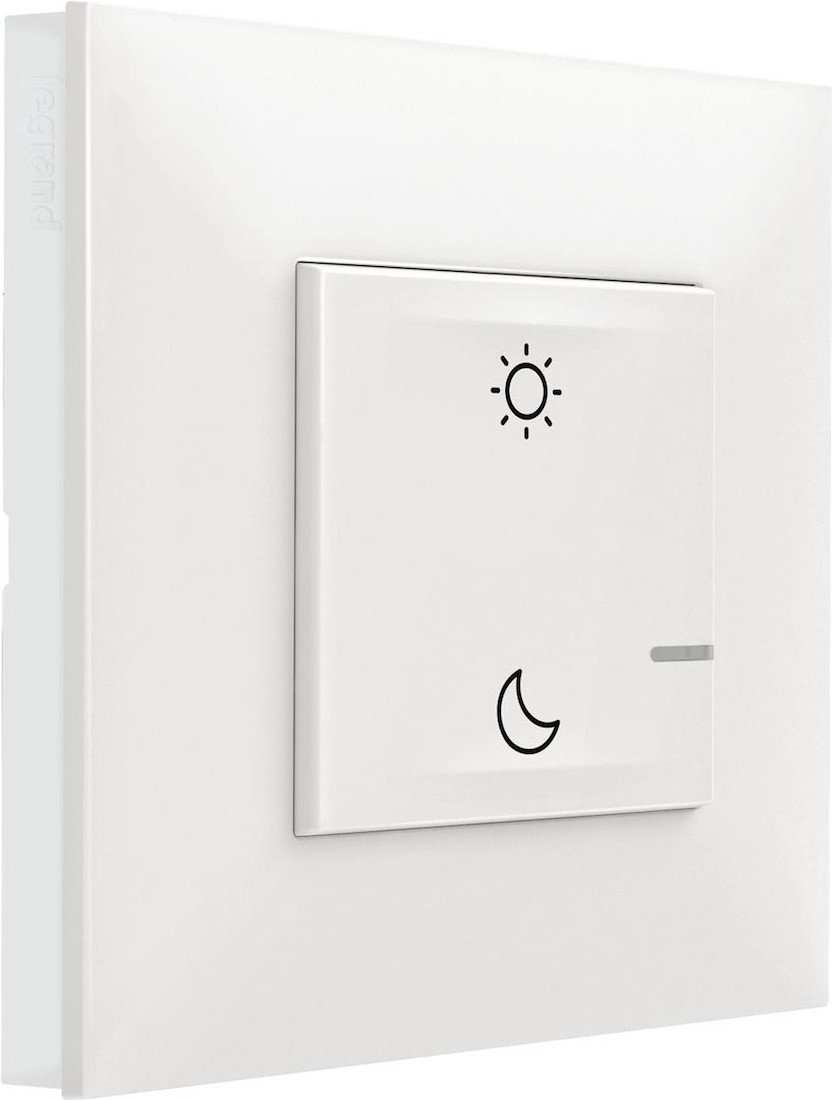 Miniatuur van Legrand RF-bedieningswip voor scenario opstaan/slapen - Valena Next with Netatmo Wit Opaal (741803)