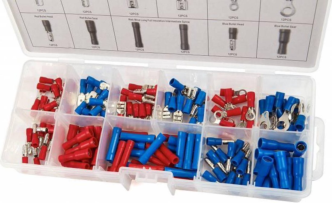 Miniatuur van HBM 144 delig kabelschoen assortiment (8084)