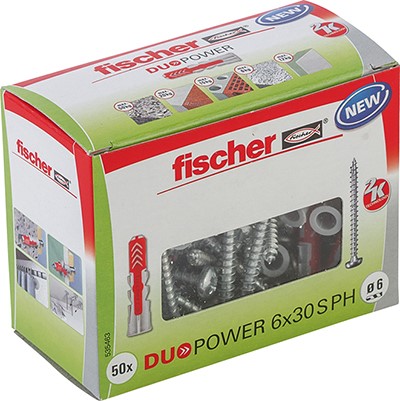 Miniatuur van Fischer DuoPower plug 6x30 - per 50 stuks (535463)