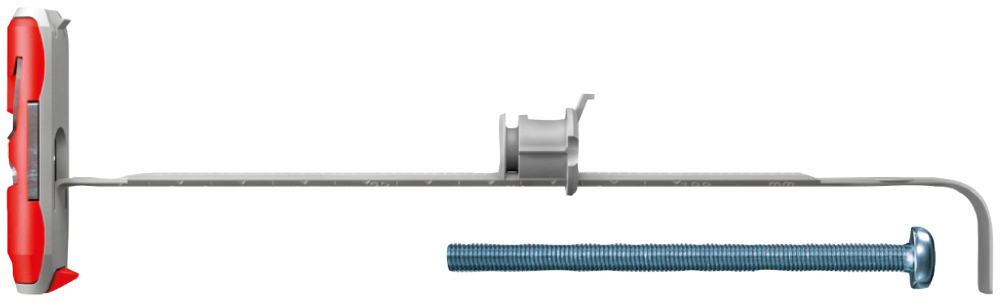 Miniatuur van Fischer Fischer DuoTec Hollewandplug 12 S met  bolkopschroef - per 10 stuks (542591)