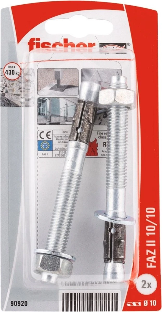 Miniatuur van Fischer FAZ II doorsteekanker 44844 - per 2 stuks (090920)