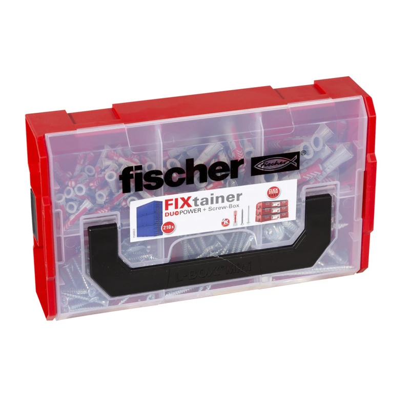 Miniatuur van Fischer FixTainer DuoPower pluggen met schroeven (536162)