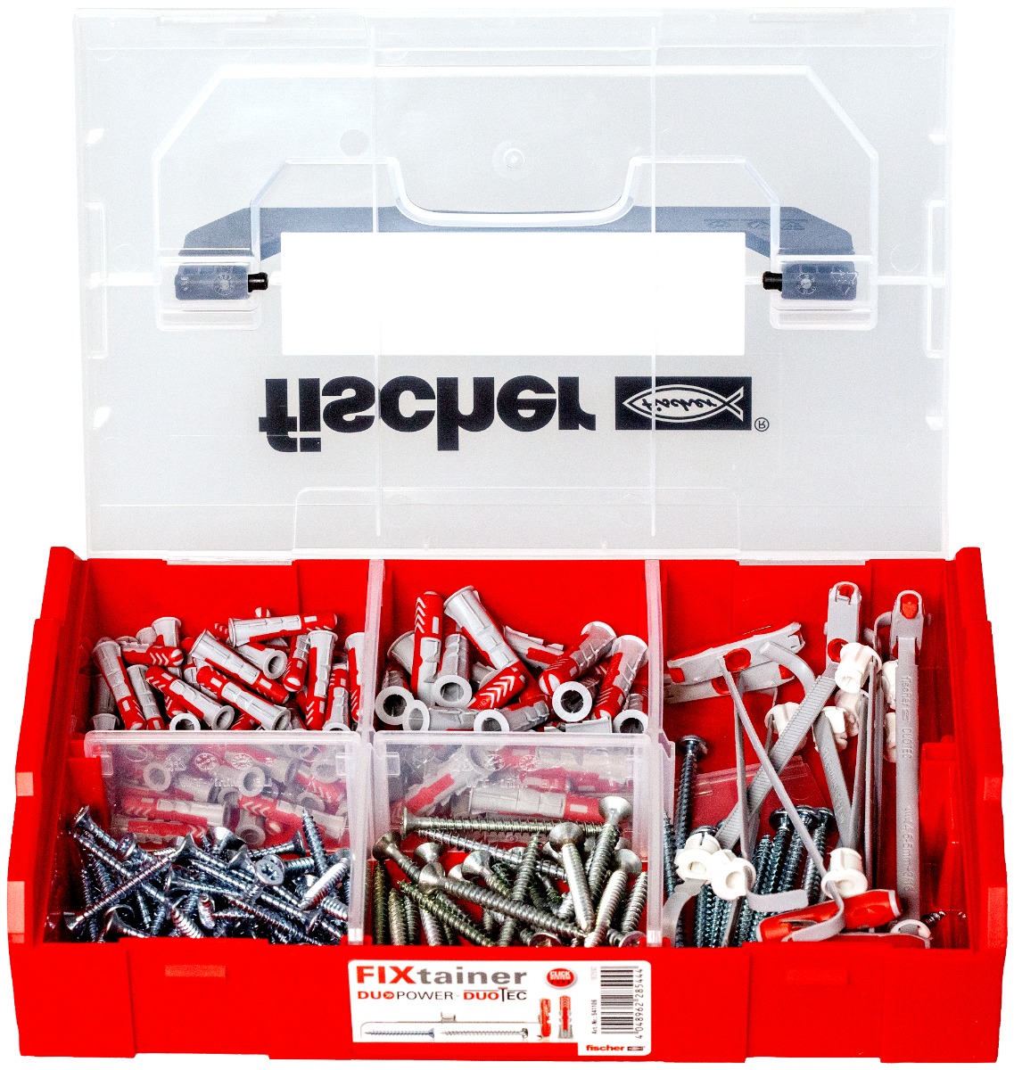 Miniatuur van Fischer FixTainer DuoPower/DuoTec pluggen met schroeven (541106)