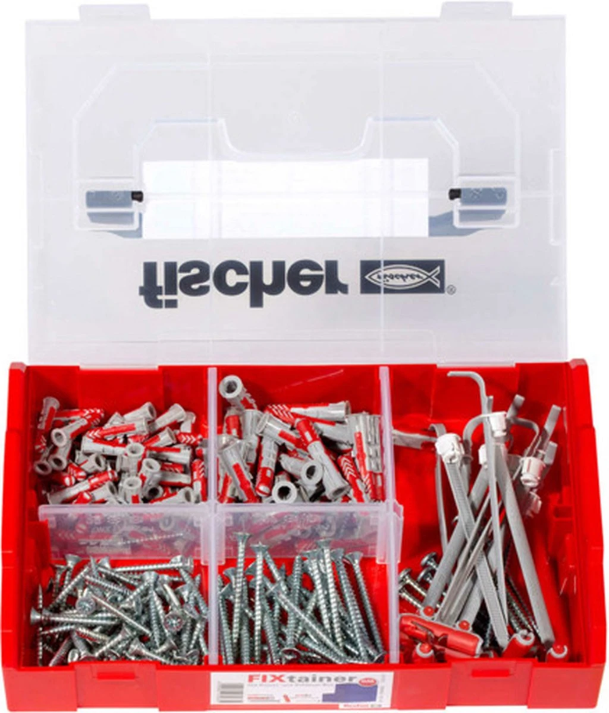 Miniatuur van Fischer FixTainer DuoPower/DuoTec pluggen met schroeven (541106)