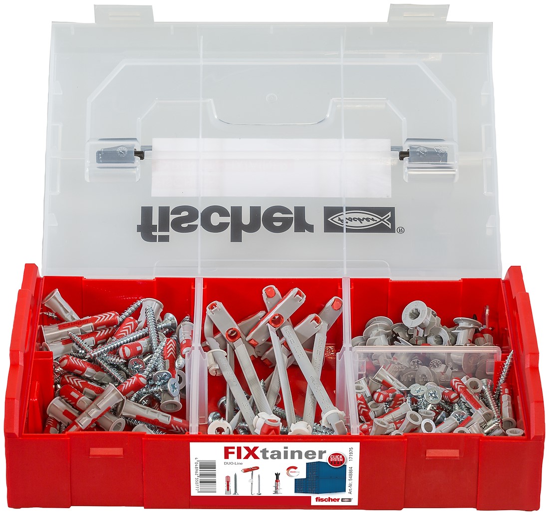 Miniatuur van Fischer FixTainer DuoLine pluggen (181-delig) (548864)