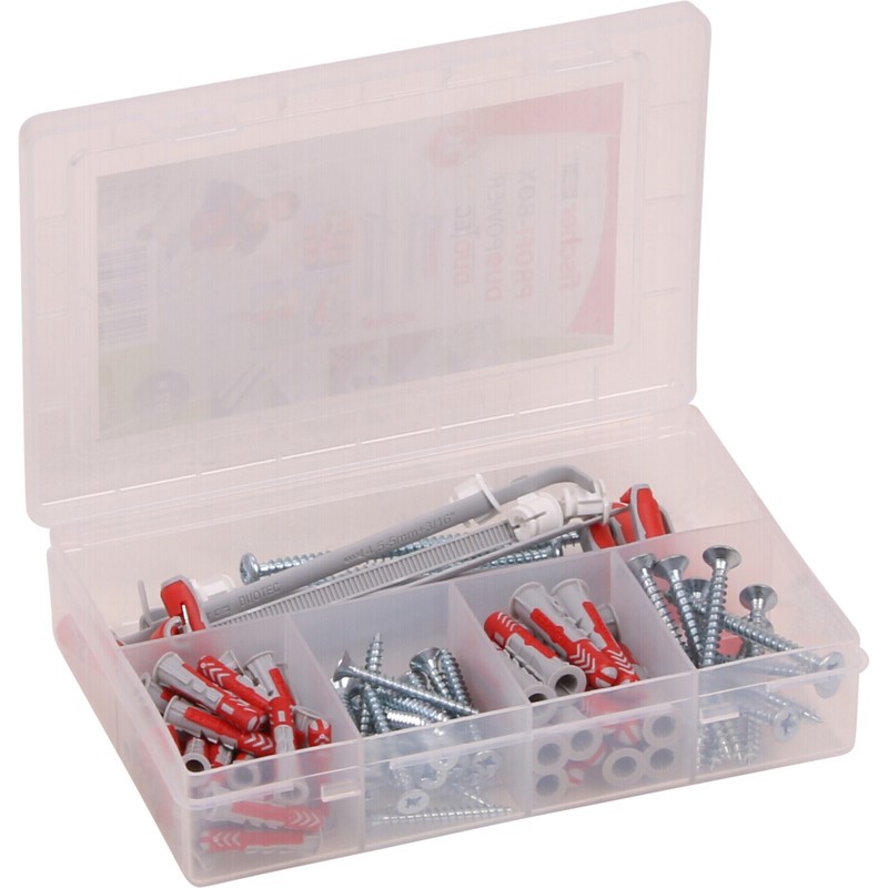 Miniatuur van Fischer Profi-Box DuoPower en DuoTec Hollewandplug pluggen (541107)