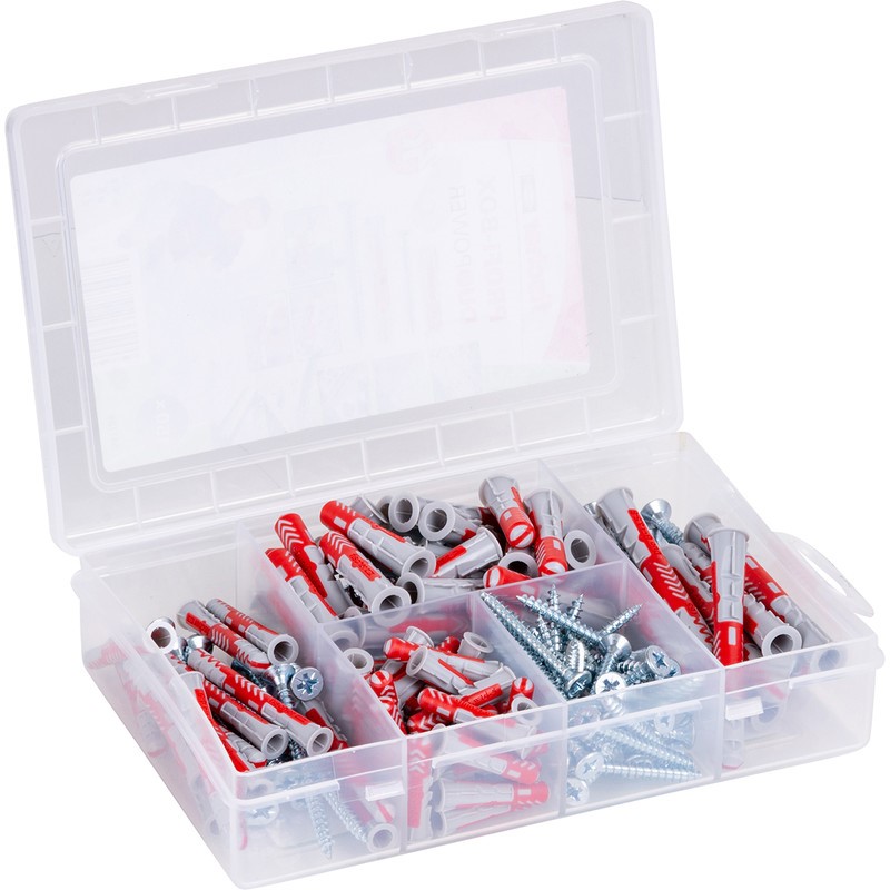 Miniatuur van Fischer Profi-Box DuoPower pluggen kort en lang met schroeven (541109)