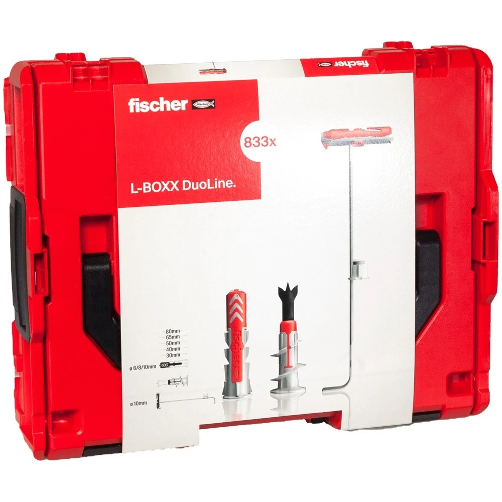 Miniatuur van Fischer DuoPower pluggen L-BOxx 102 (833-delig) (560491)