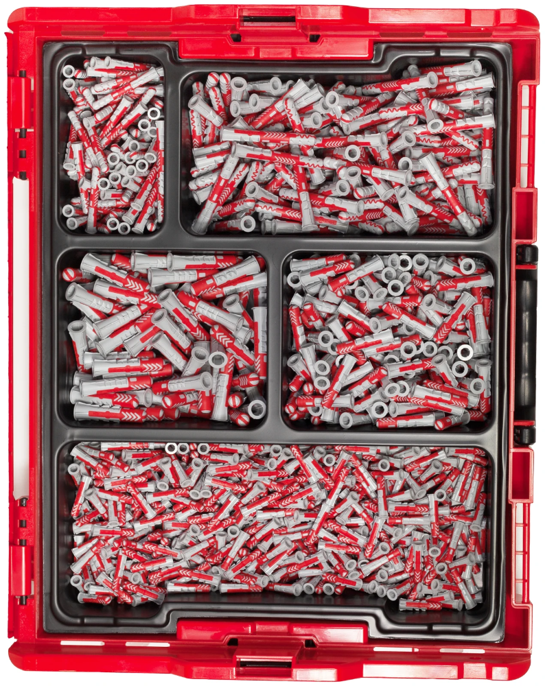Miniatuur van Fischer DuoLine pluggen L-BOxx 102 (910-delig) (560492)