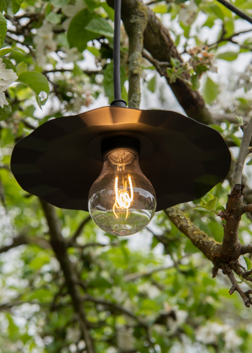 Miniatuur van Bailey hanglamp E27 2x1 mm2 3 meter IP44 - zwart (143003)