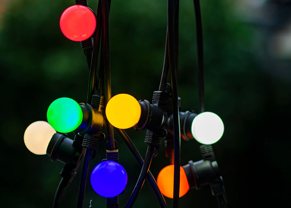 Miniatuur van Bailey LED kogel E27 rood 1W 7lm IP44 (80100035280)