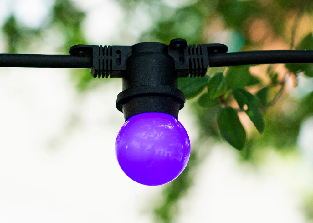 Miniatuur van Bailey LED kogel E27 paars 1W 5lm IP44 (143329)