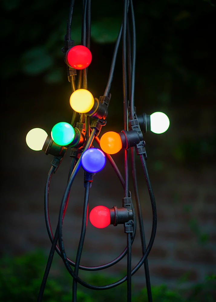 Miniatuur van Bailey LED kogel E27 groen 1W 7lm IP44 per 25 stuks (80100028233)