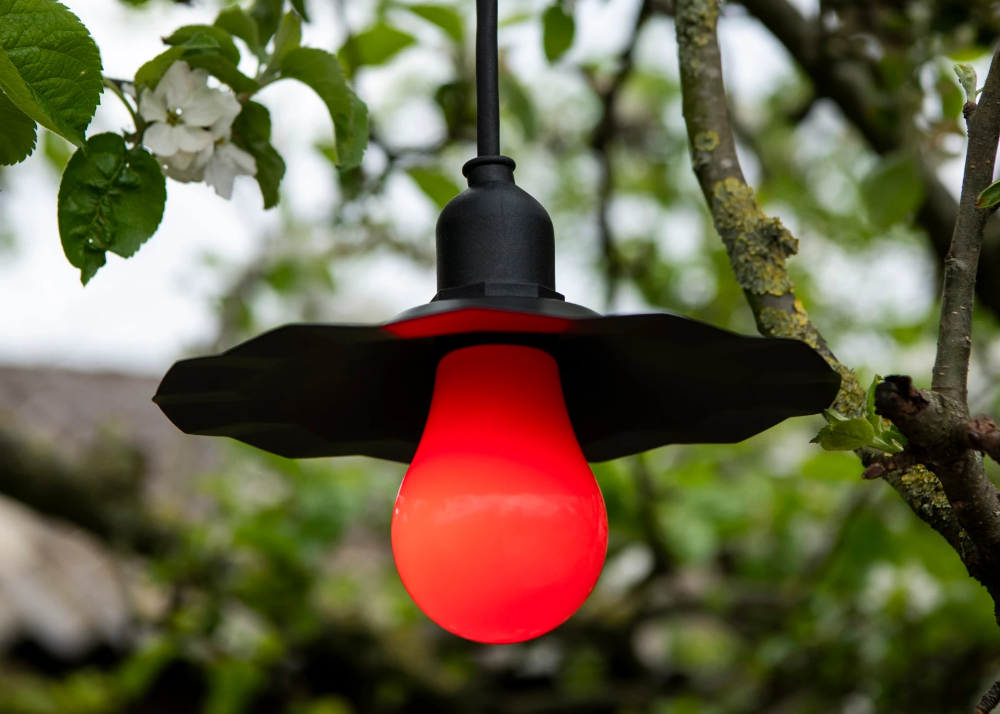 Miniatuur van Bailey LED peer E27 rood 2W 20lm IP44 (80100038985)