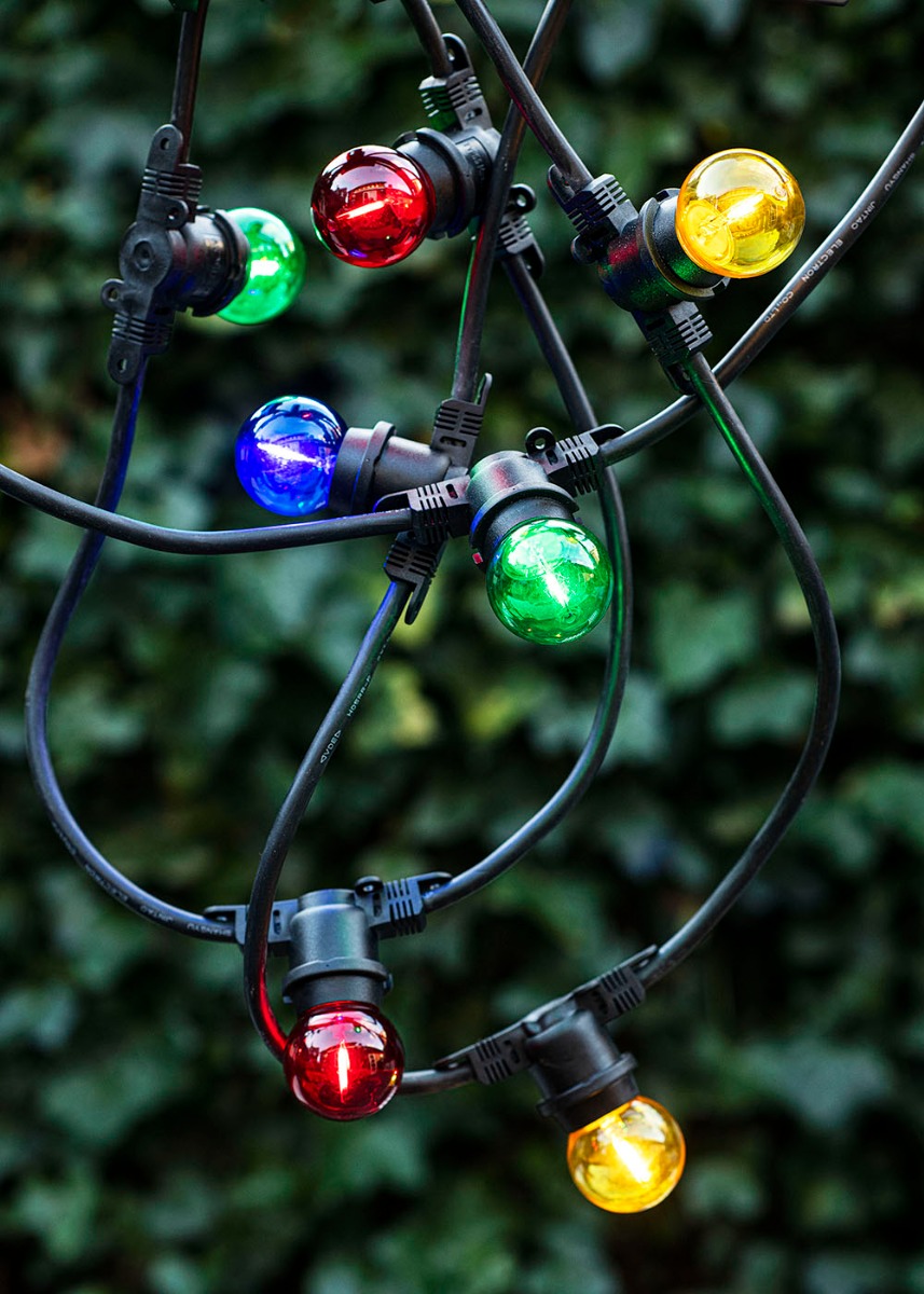 Miniatuur van Bailey LED kogel E27 geel 0,6W 35lm IP44 ecopack (143039)