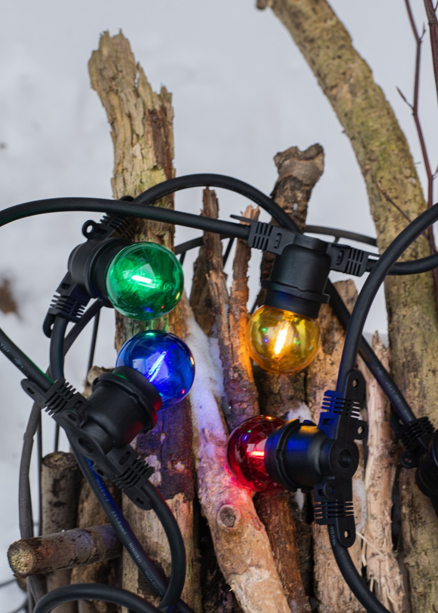 Miniatuur van Bailey LED kogel E27 groen 0,6W 30lm IP44 ecopack 5 pack (143028)