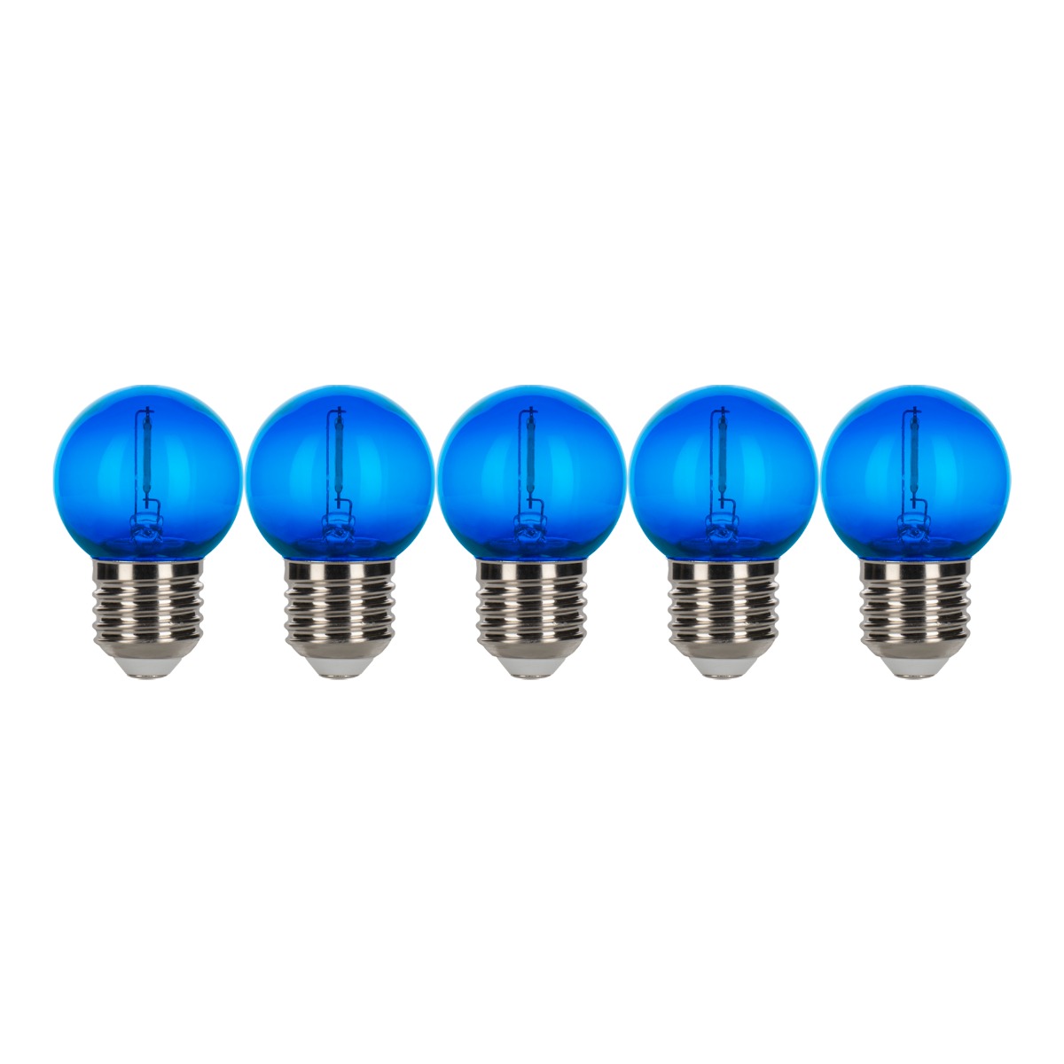 Miniatuur van Bailey LED kogel E27 blauw 0,6W 5lm IP44 ecopack (143029)
