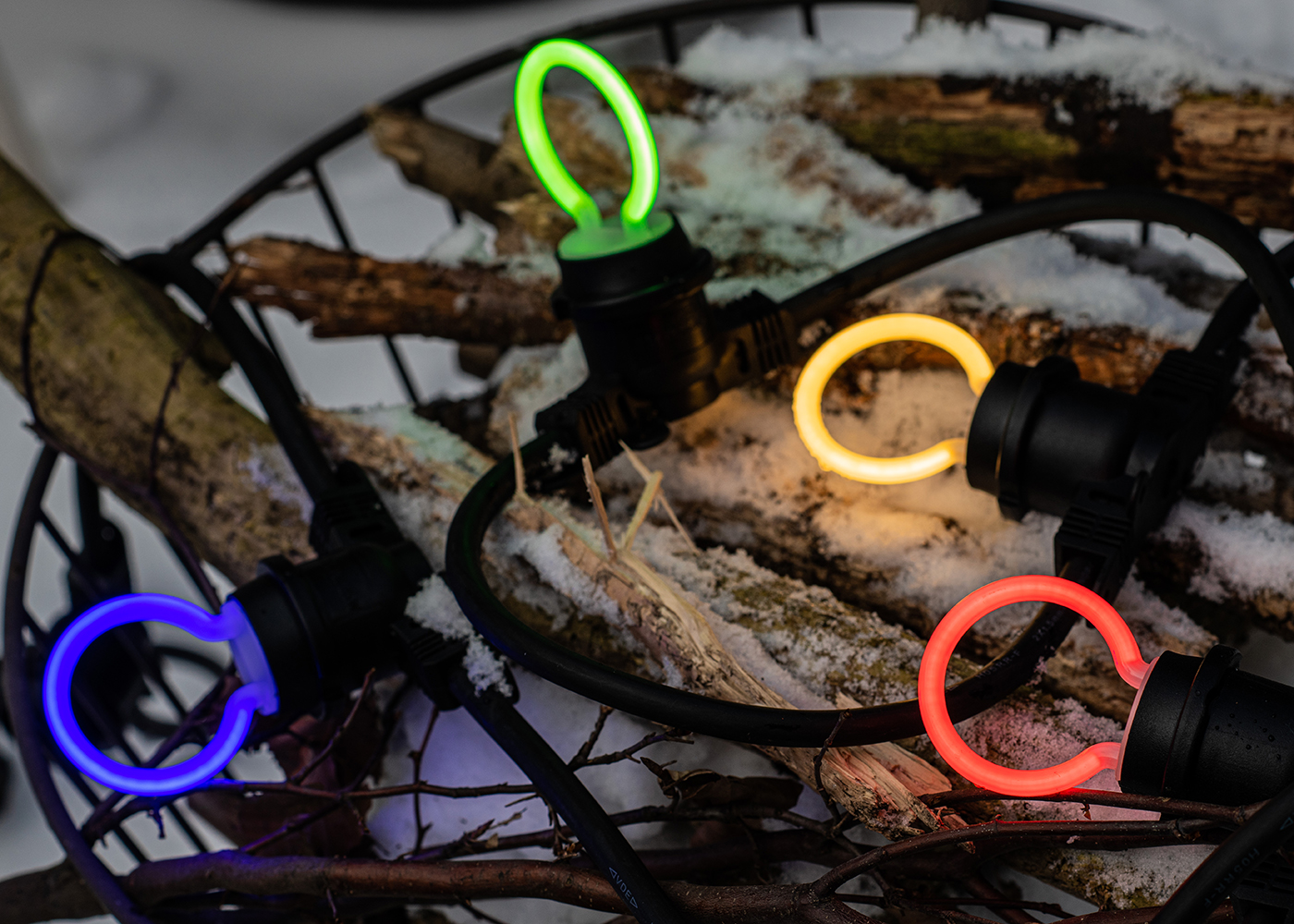 Miniatuur van Bailey LED neon cirkel E27 wit 2700K 2W 190lm IP44 (144342)