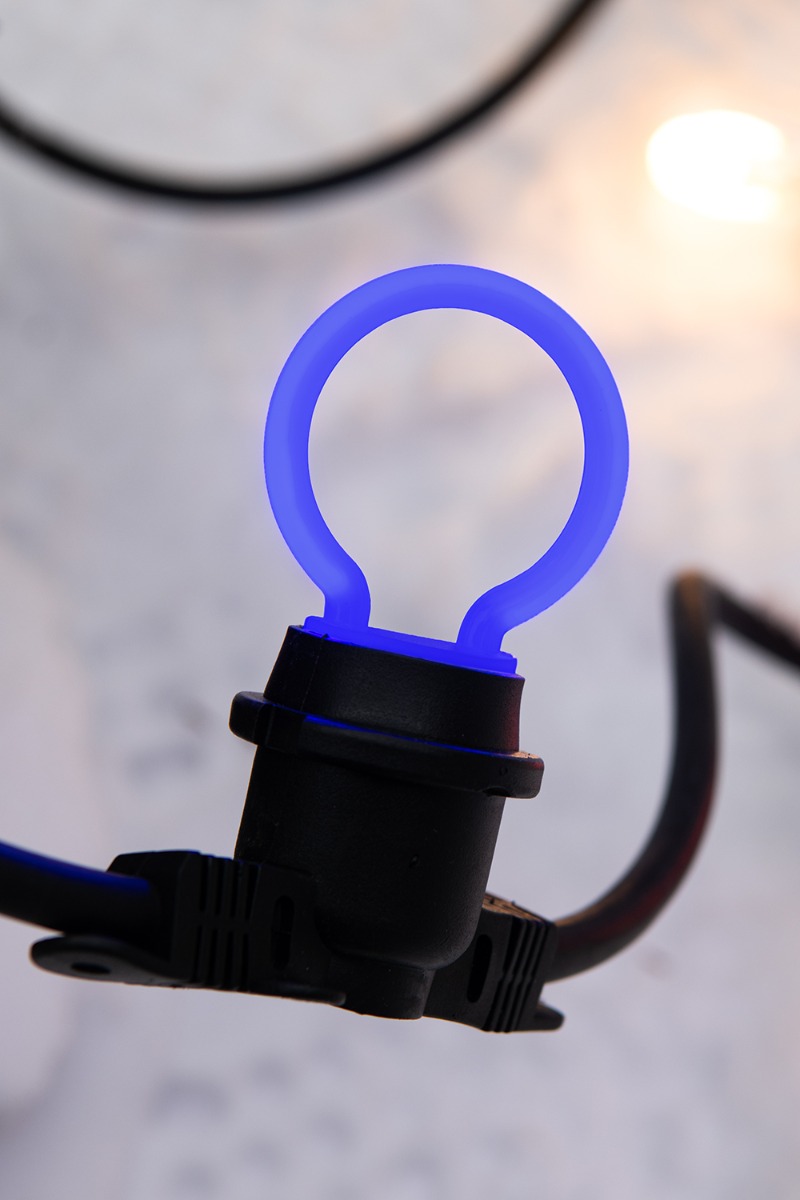 Miniatuur van Bailey LED neon cirkel E27 blauw 2W 50lm IP44 (144345)