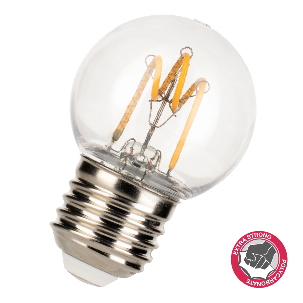 Miniatuur van Bailey LED spiraled helder kogel E27 2700K 2W 175lm IP44 (143860)