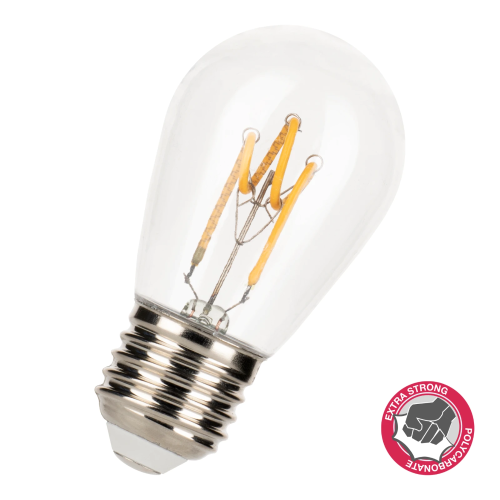 Miniatuur van Bailey LED spiraled helder bulb E27 2700K 2W 175lm IP44 (143861)