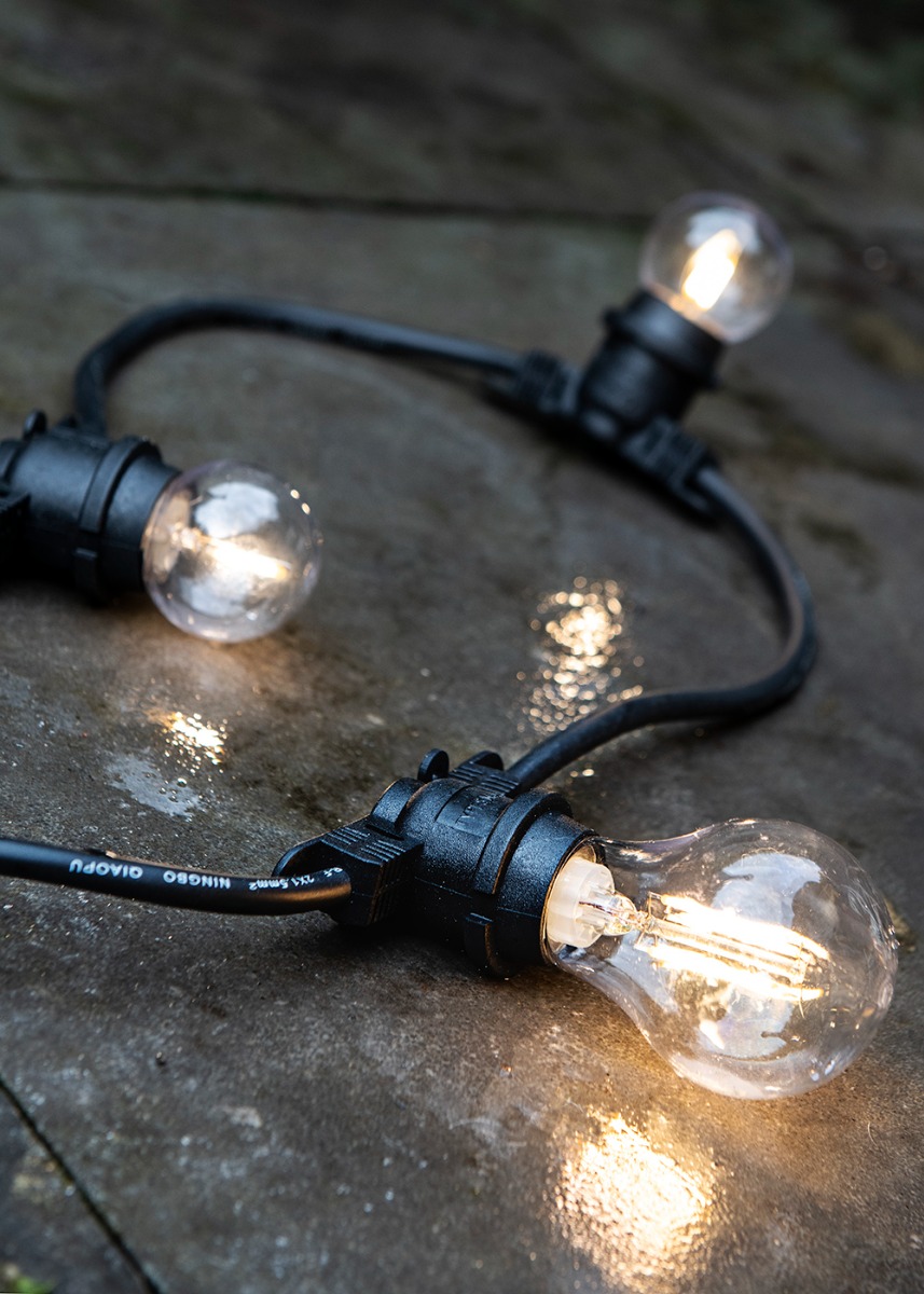 Miniatuur van Bailey LED filament helder kogel E27 2700K 1W 80lm IP44 (141885)