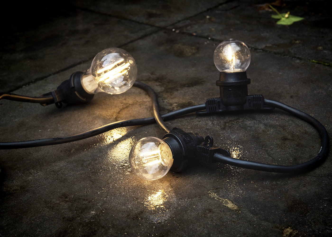 Miniatuur van Bailey LED filament helder peer E27 2700K 4W 450lm IP44 (141887)