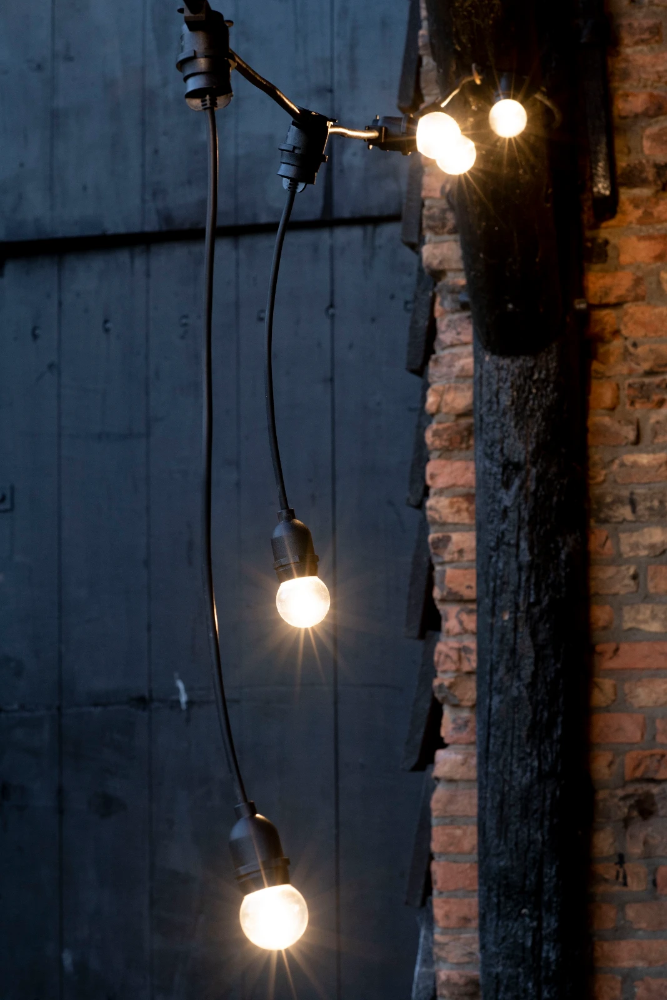 Miniatuur van Bailey LED filament helder kogel E27 2700K 1W 80lm IP44 ecopack per 5 (144945)