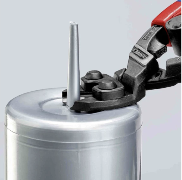 Miniatuur van KNIPEX kracht kniptang vlaksnijtang voor zacht metaal en kunststof (7262200)