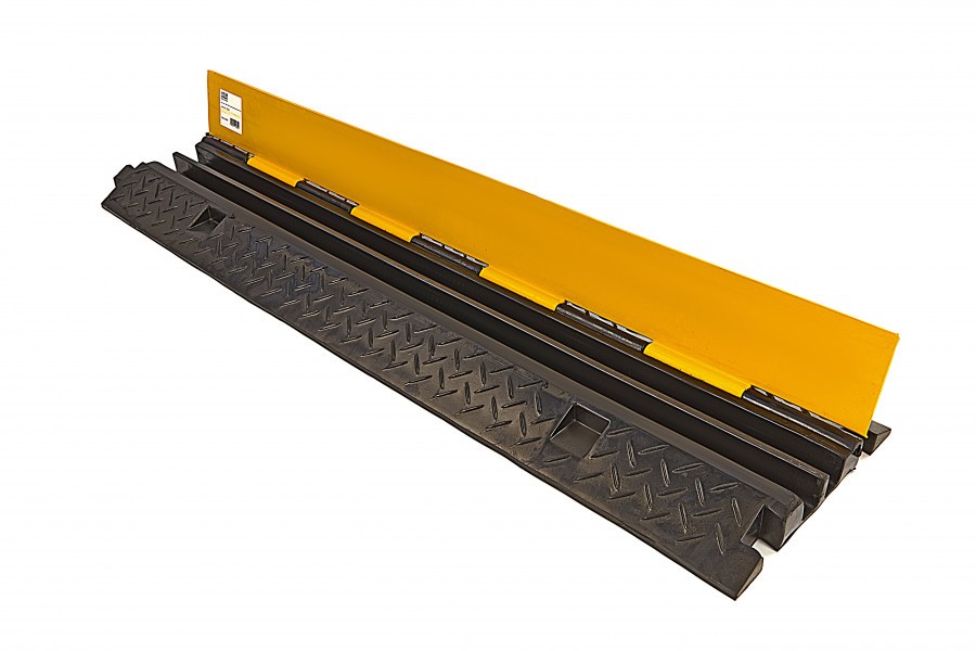 Miniatuur van HBM kabeldrempel 100cm met scharnierbaar deksel en 2 kanalen (7840)