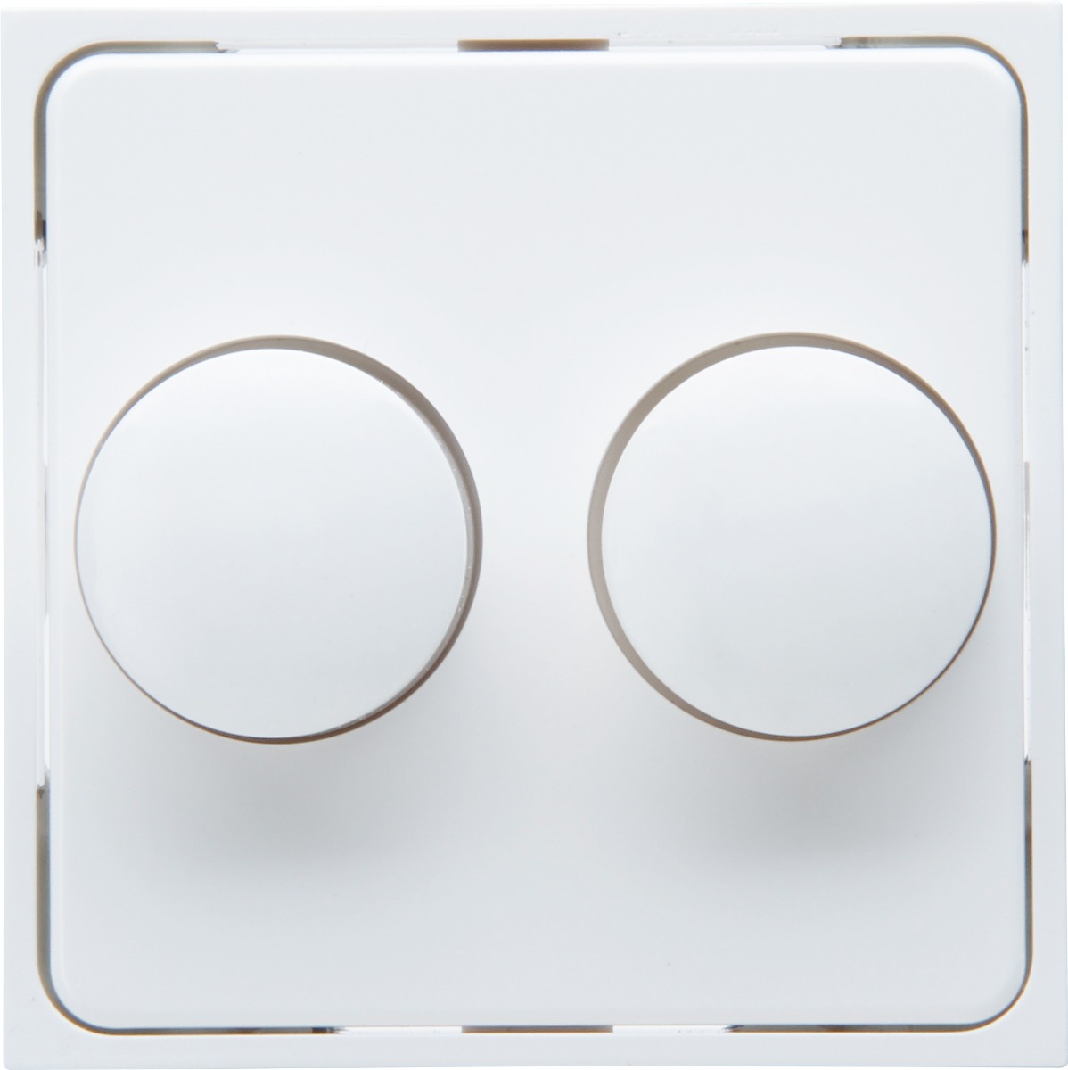 Miniatuur van Kopp centraalplaat voor druk/draai duo-dimmer - HK07 mat wit (492832004)