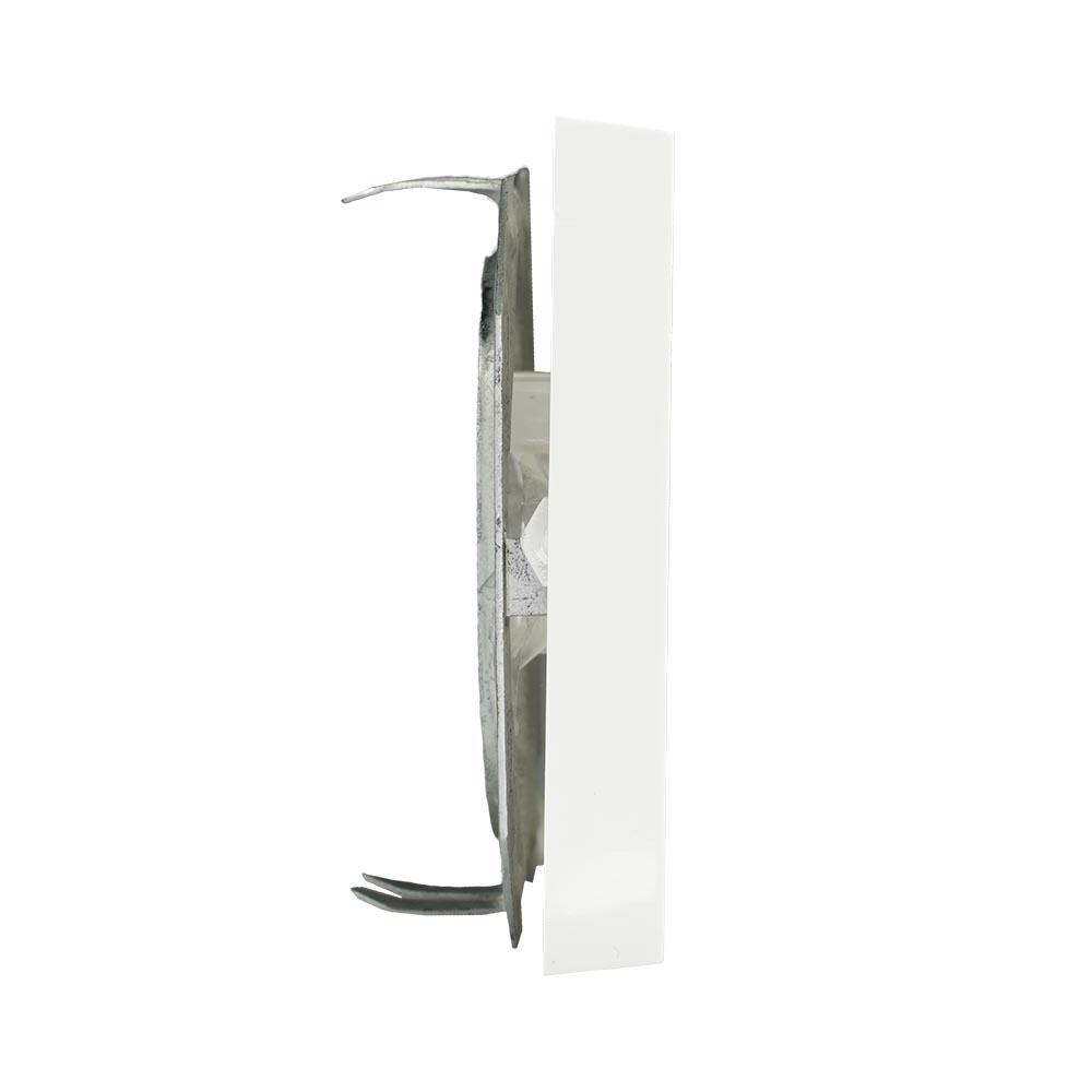 Miniatuur van EMhub Quadro55 (by Kopp) bedieningswip dubbel met pijlen opdruk, met bevestigingsplaat - helder wit (4088014)