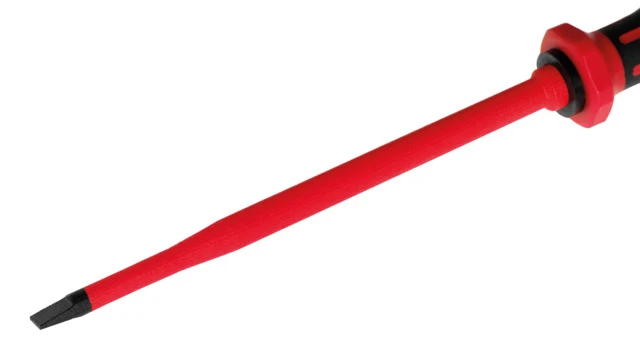 Miniatuur van Cimco sleufschroevendraaier SLIM 1000V VDE 5.5x1.0mm 220mm (117768)
