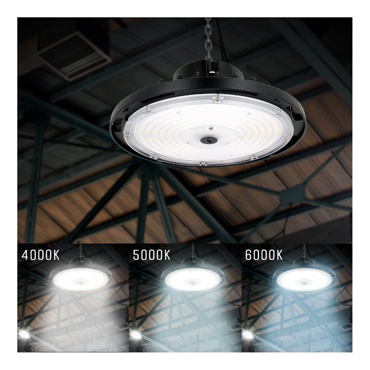 Miniatuur van Yphix LED high bay premium line 150W 27.000lm CCT IP65 (50820150)