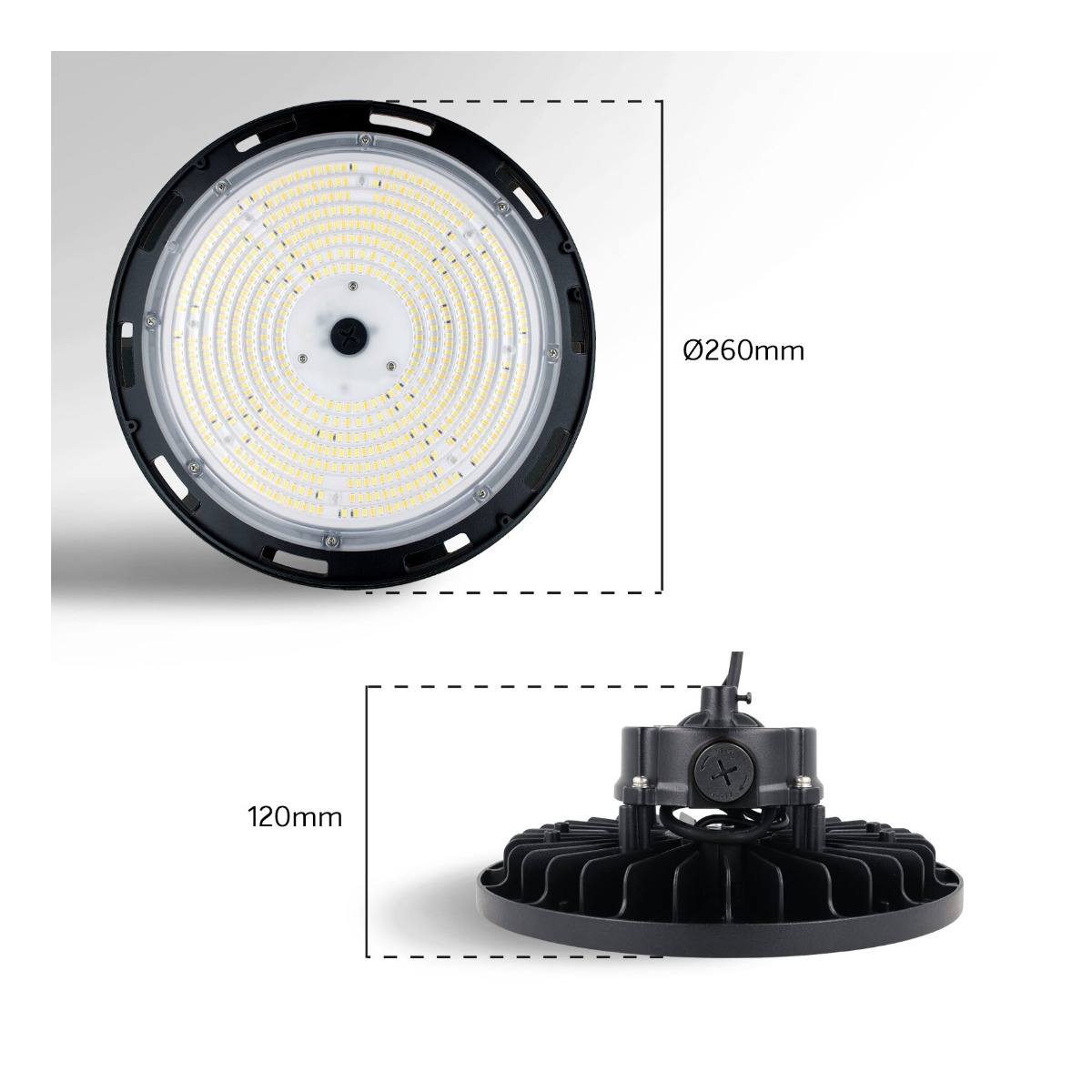Miniatuur van Yphix LED high bay Premium line 100W 18.000lm CCT IP65 (50820100)