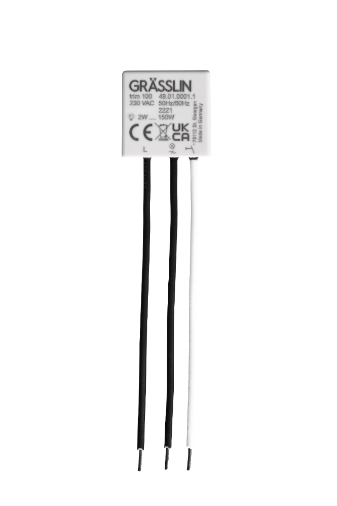 Miniatuur van Grässlin trim Inbouwdimmer voor gloei-/halogeen en LED-Lampen (G49.01.0001.1)
