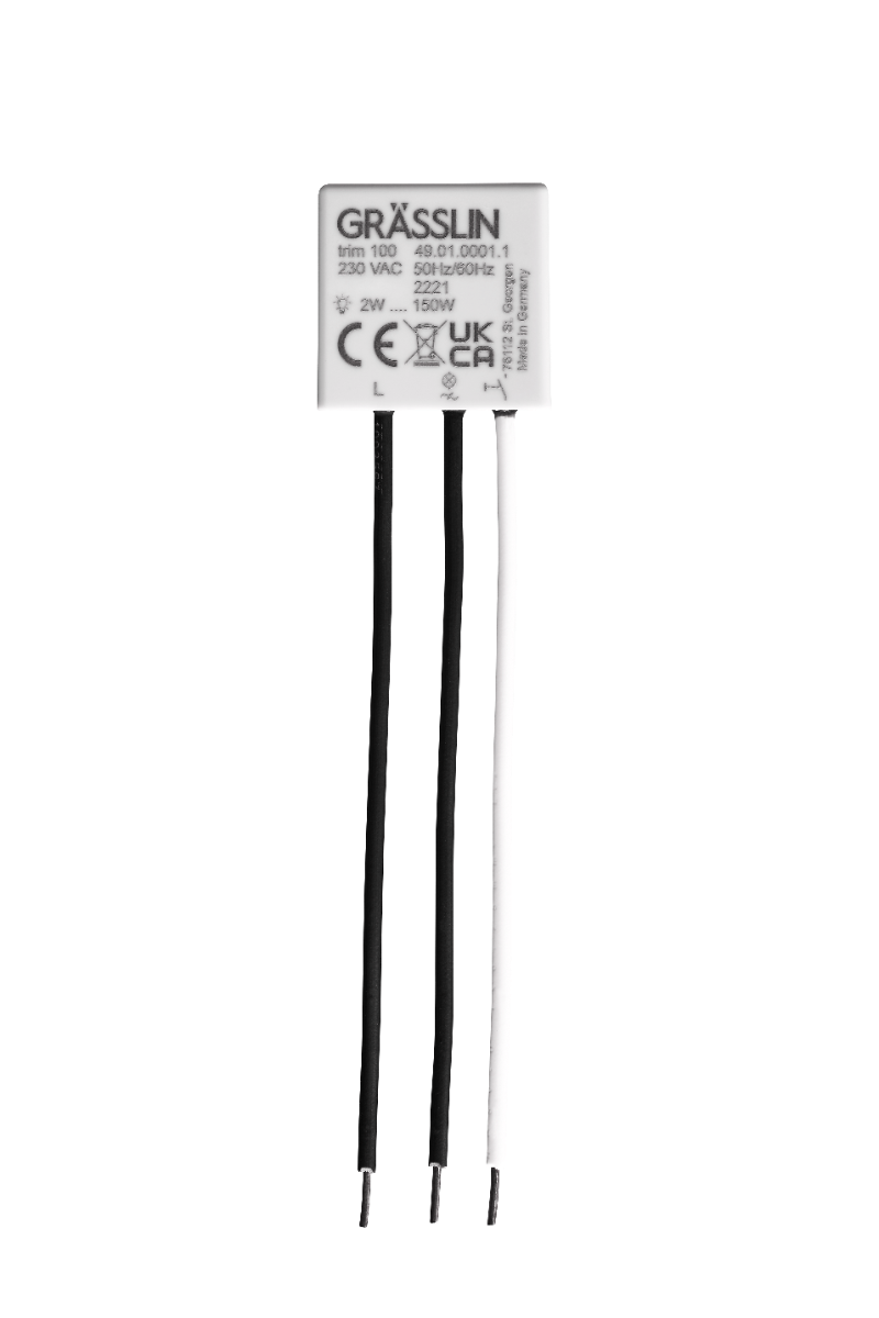 Miniatuur van Grässlin trim Inbouwdimmer voor gloei-/halogeen en LED-Lampen (G49.01.0001.1)