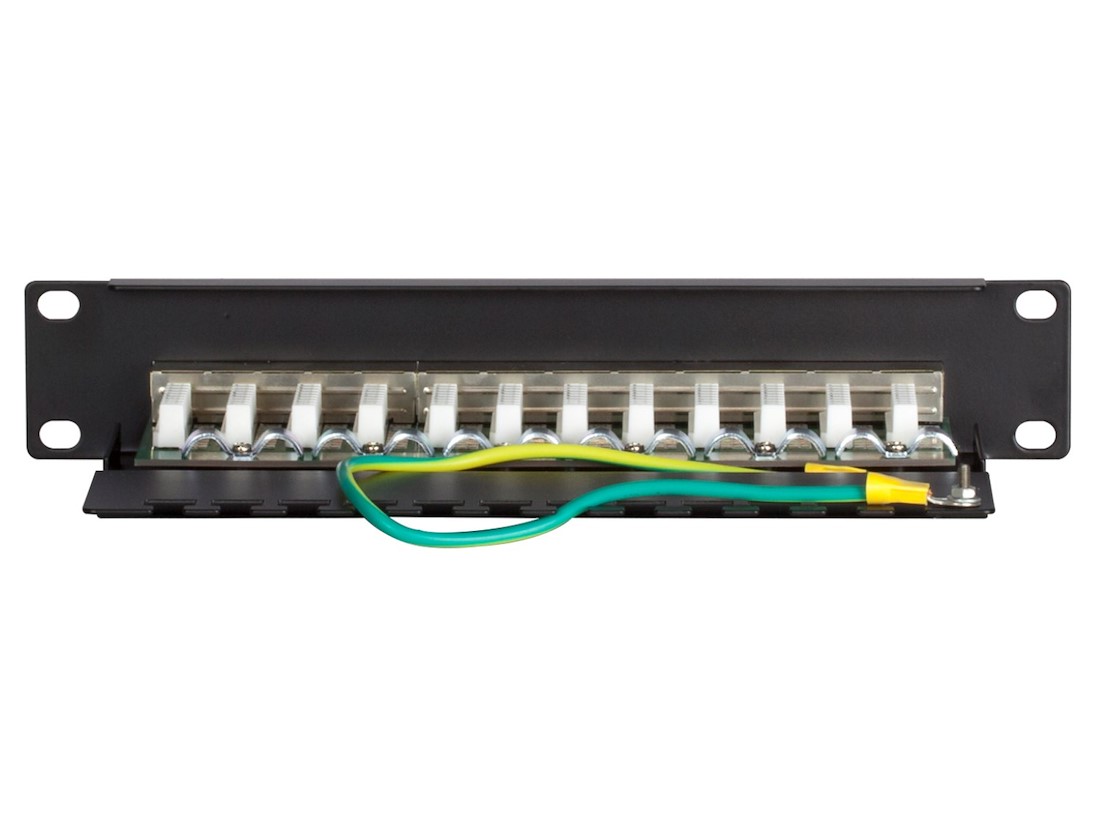 Miniatuur van 10 Inch CAT5e FTP patchpaneel - 12 poorts (DS-10Patch5-12FTP)