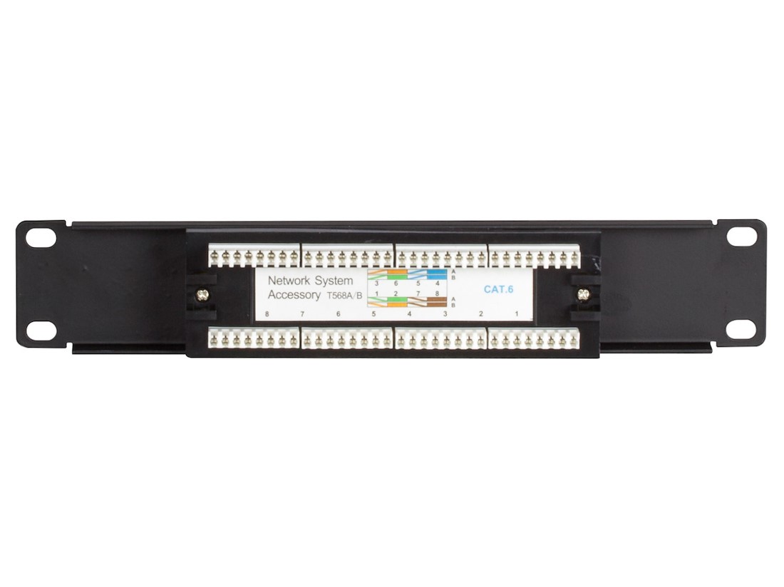 Miniatuur van 10 Inch CAT6 UTP patchpaneel - 8 poorts (DS-10Patch6-8UTP)