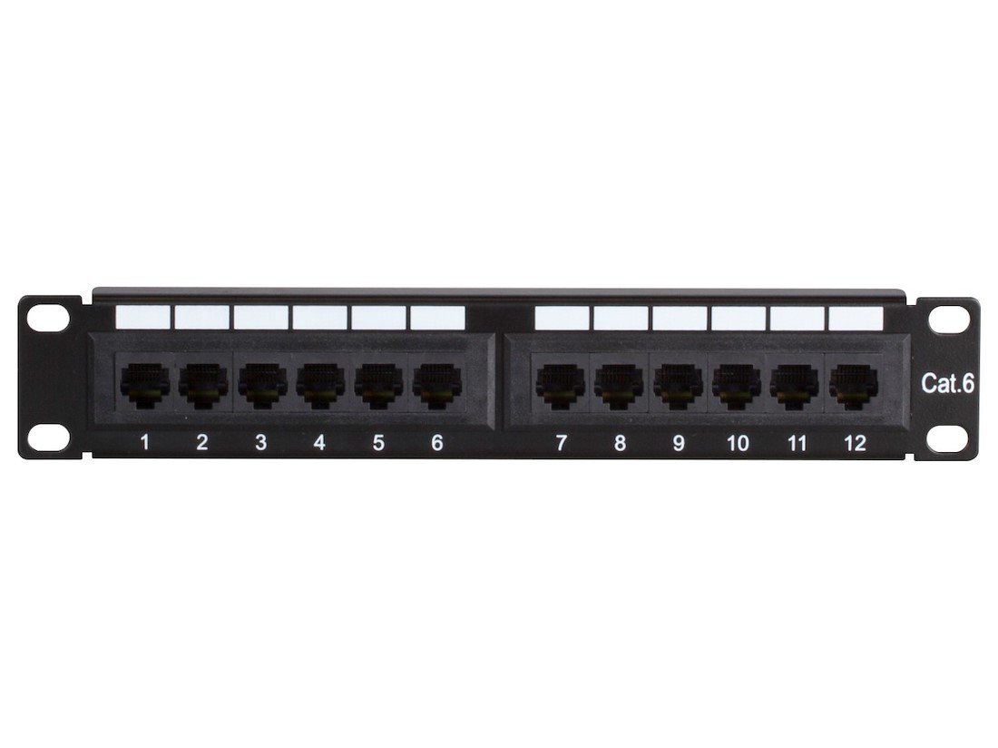 Miniatuur van 10 Inch CAT6 UTP patchpaneel - 12 poorts ( DS-10Patch6-12UTP)