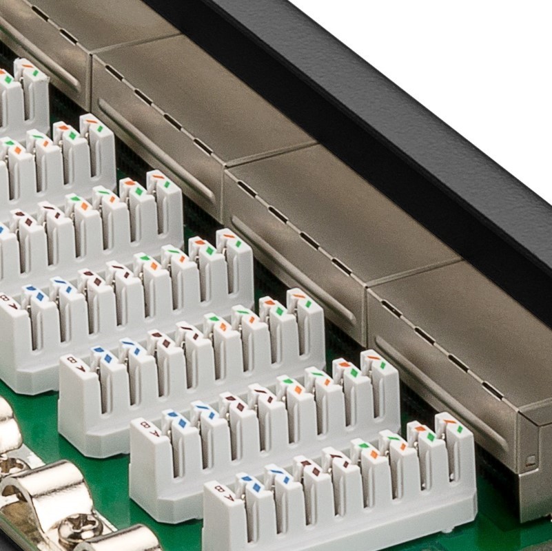 Miniatuur van 10 Inch CAT6a STP patchpaneel - 12 poorts (DS-10Patch6a-12STP)