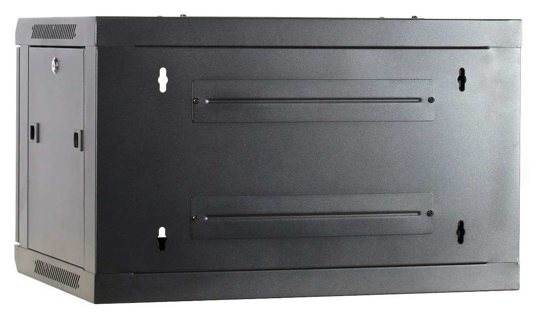 Miniatuur van 6U Wandkast met glazen deur 600x450x368mm (DS6406)