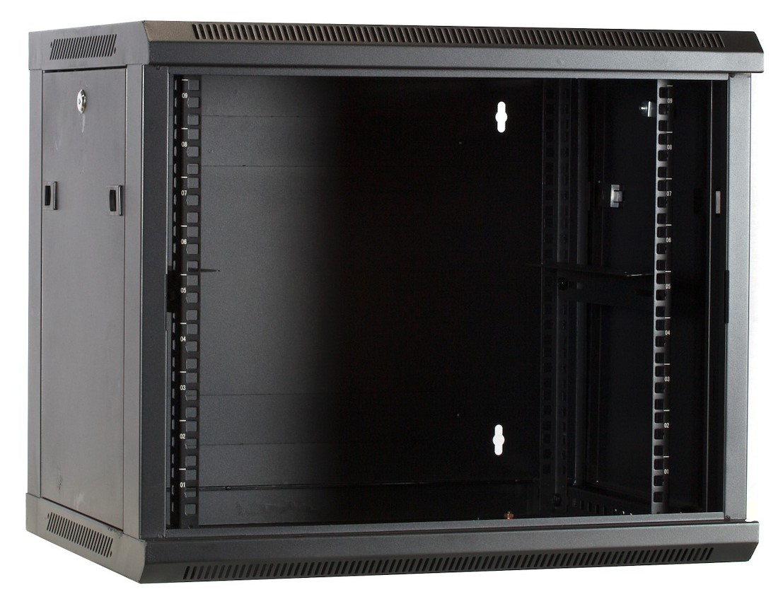 Miniatuur van 9U Wandkast met glazen deur 600x450x500mm (DS6409)