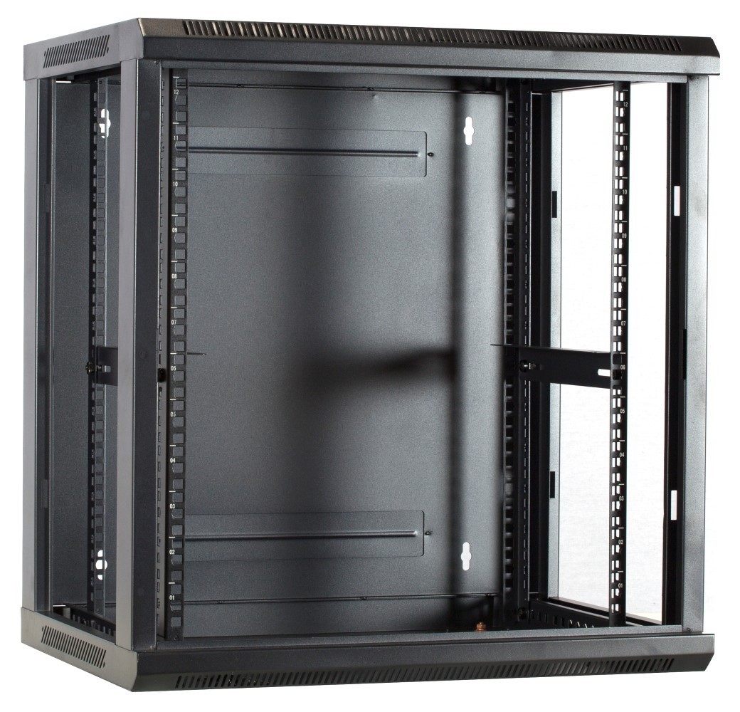 Miniatuur van 12U Wandkast met glazen deur 600x450x635mm (DS6412)