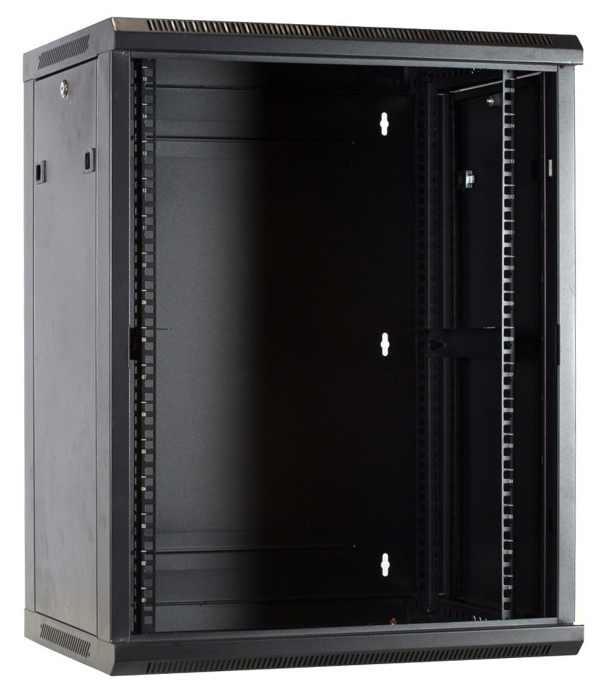 Miniatuur van 15U Wandkast met glazen deur 600x450x770mm (DS6415)