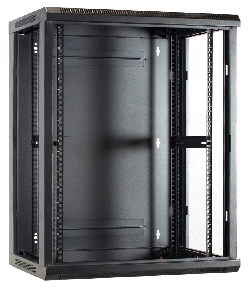 Miniatuur van 15U Wandkast met glazen deur 600x450x770mm (DS6415)